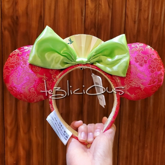 DISNEY PARKS MULAN MINNIE EARS HEADBAND - Picture 7 of 8